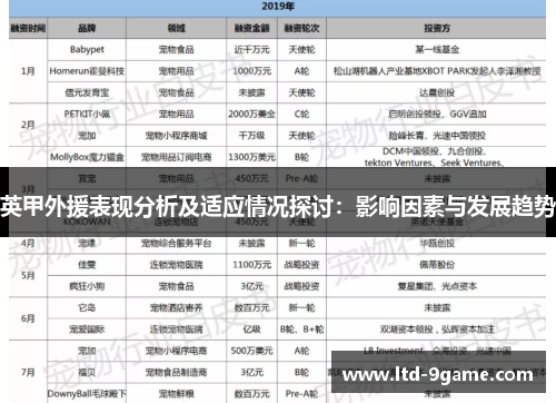 英甲外援表现分析及适应情况探讨：影响因素与发展趋势